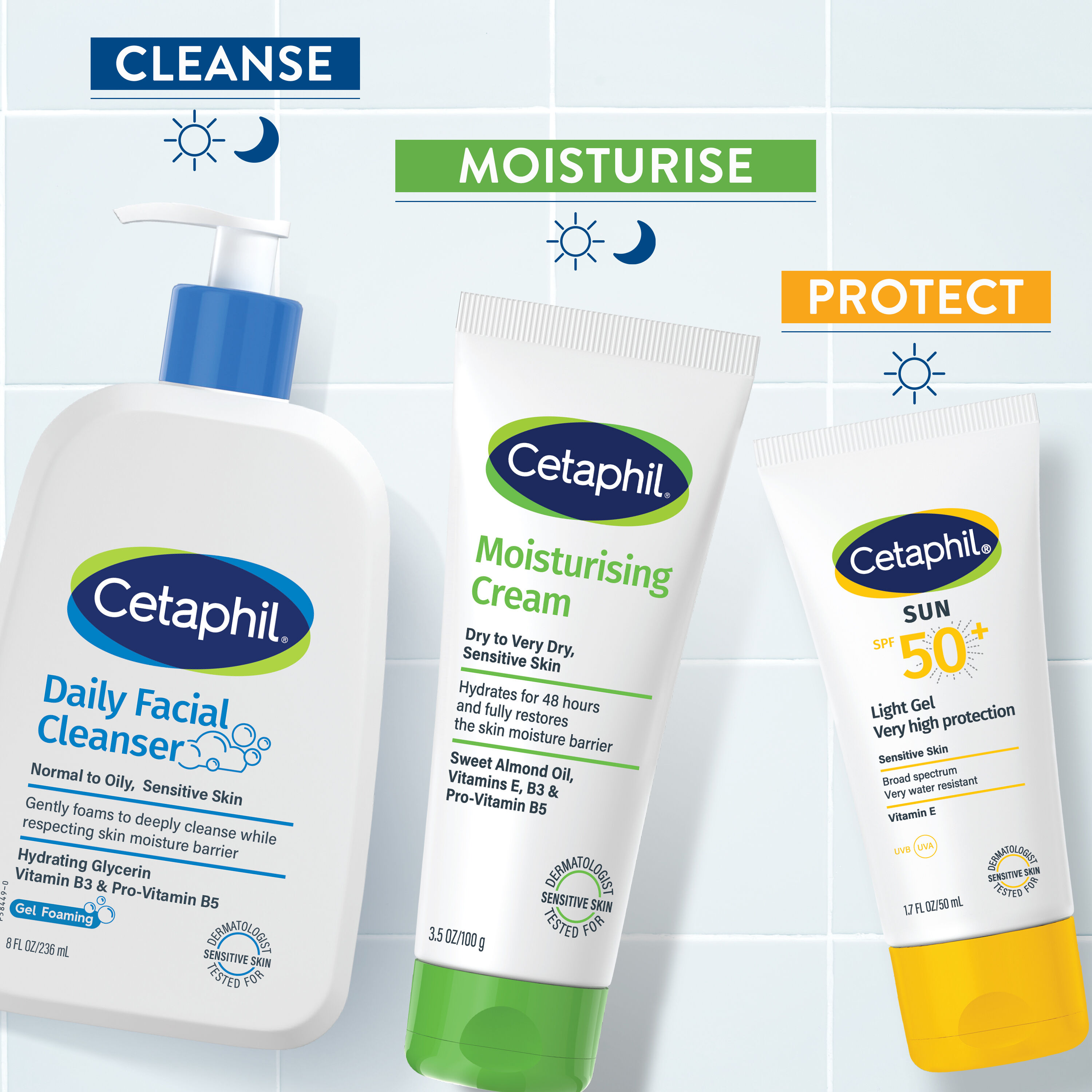 Cetaphil Sun SPF 50+ Light Gel