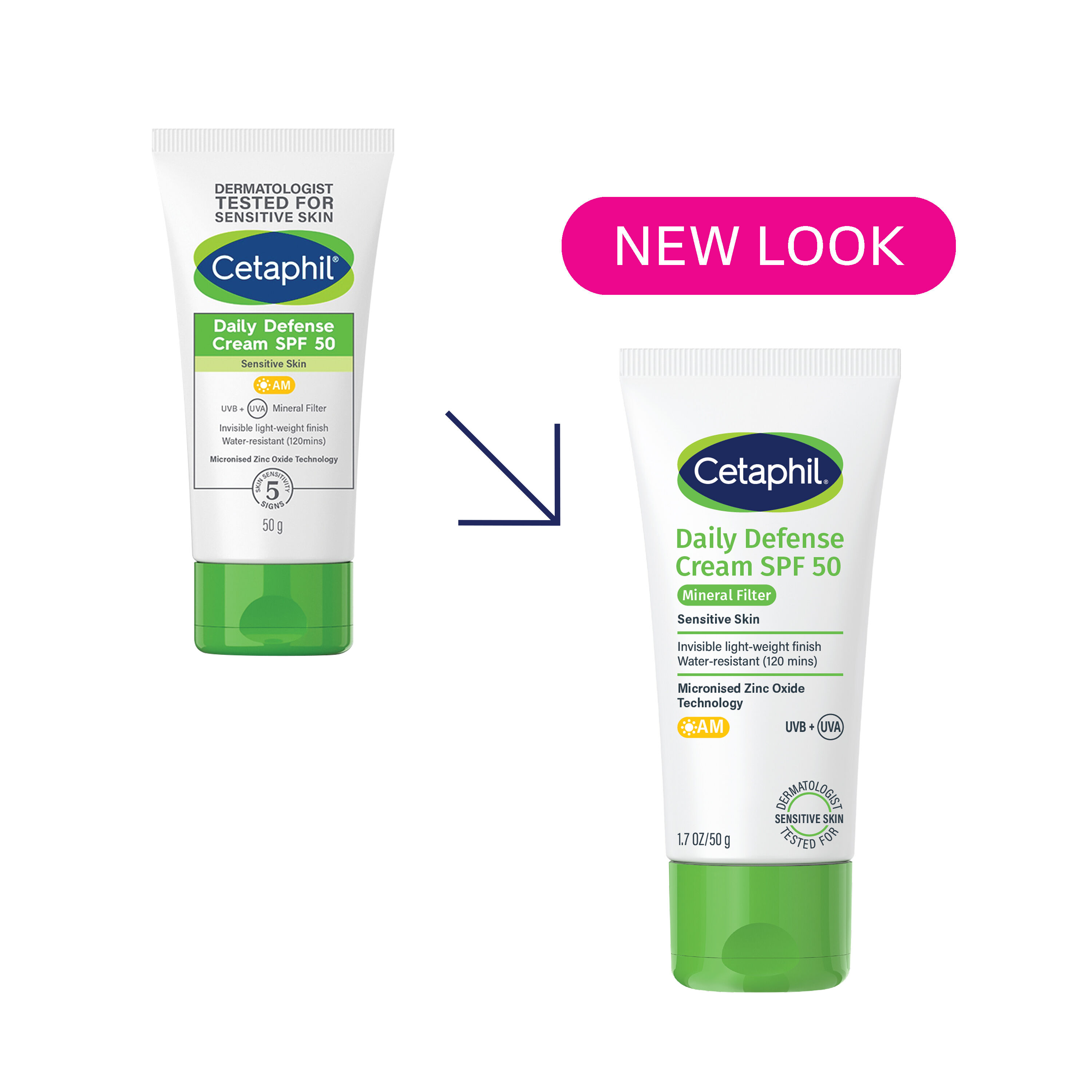 Cetaphil Daily Defense Cream SPF 50+