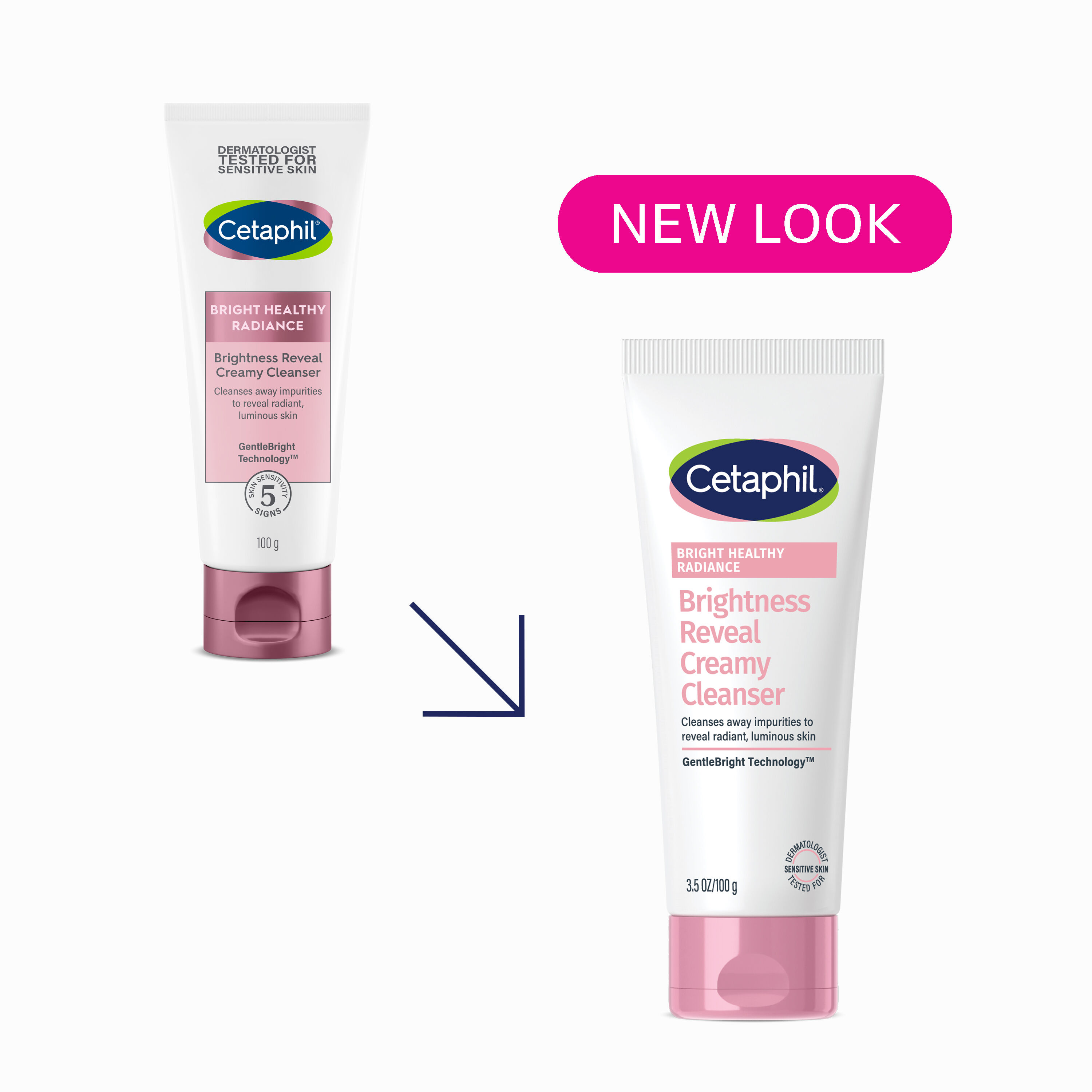 Cetaphil Bright Healthy Radiance Brightness Reveal Creamy Cleanser