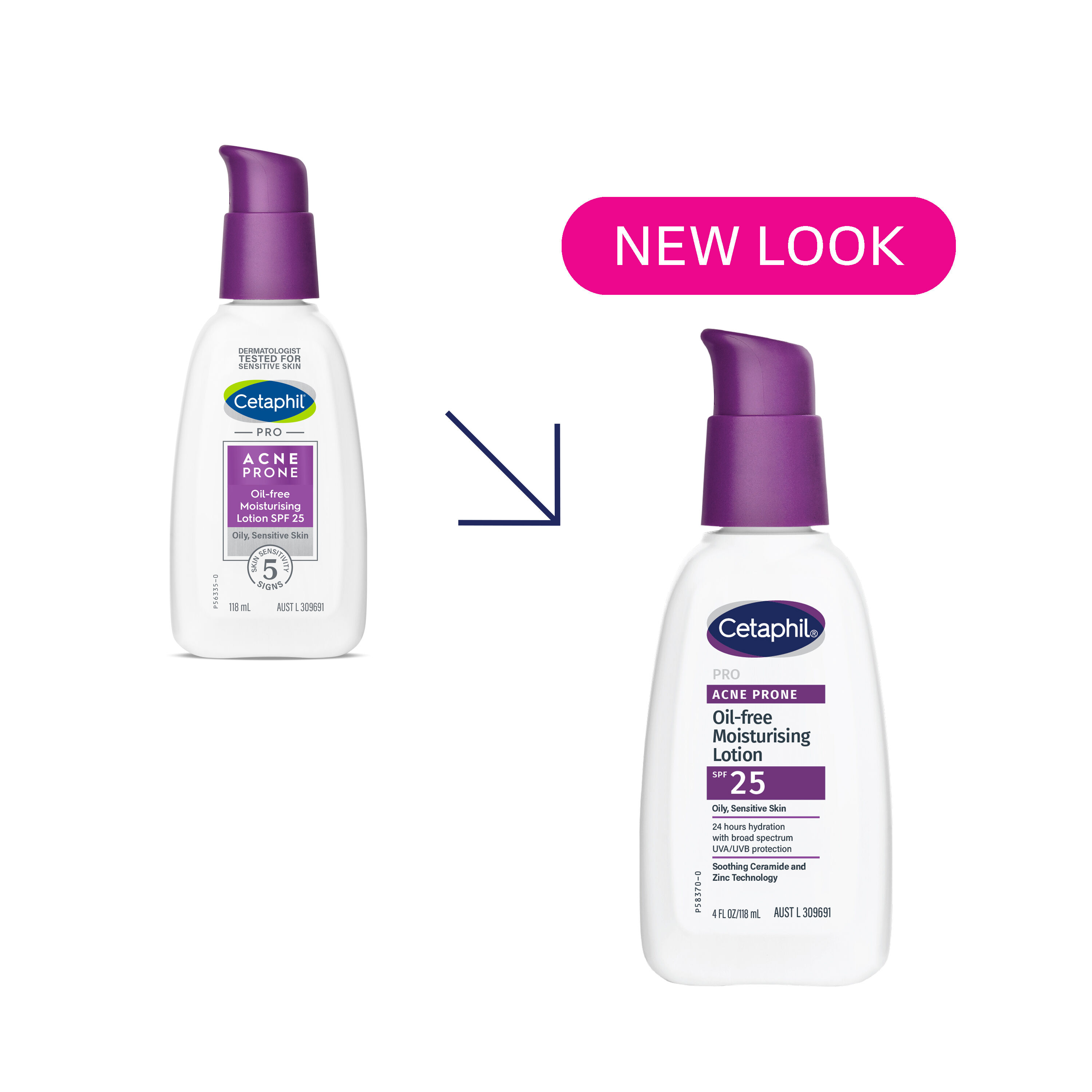 Cetaphil PRO Acne Prone Oil-Free Moisturising Lotion SPF25