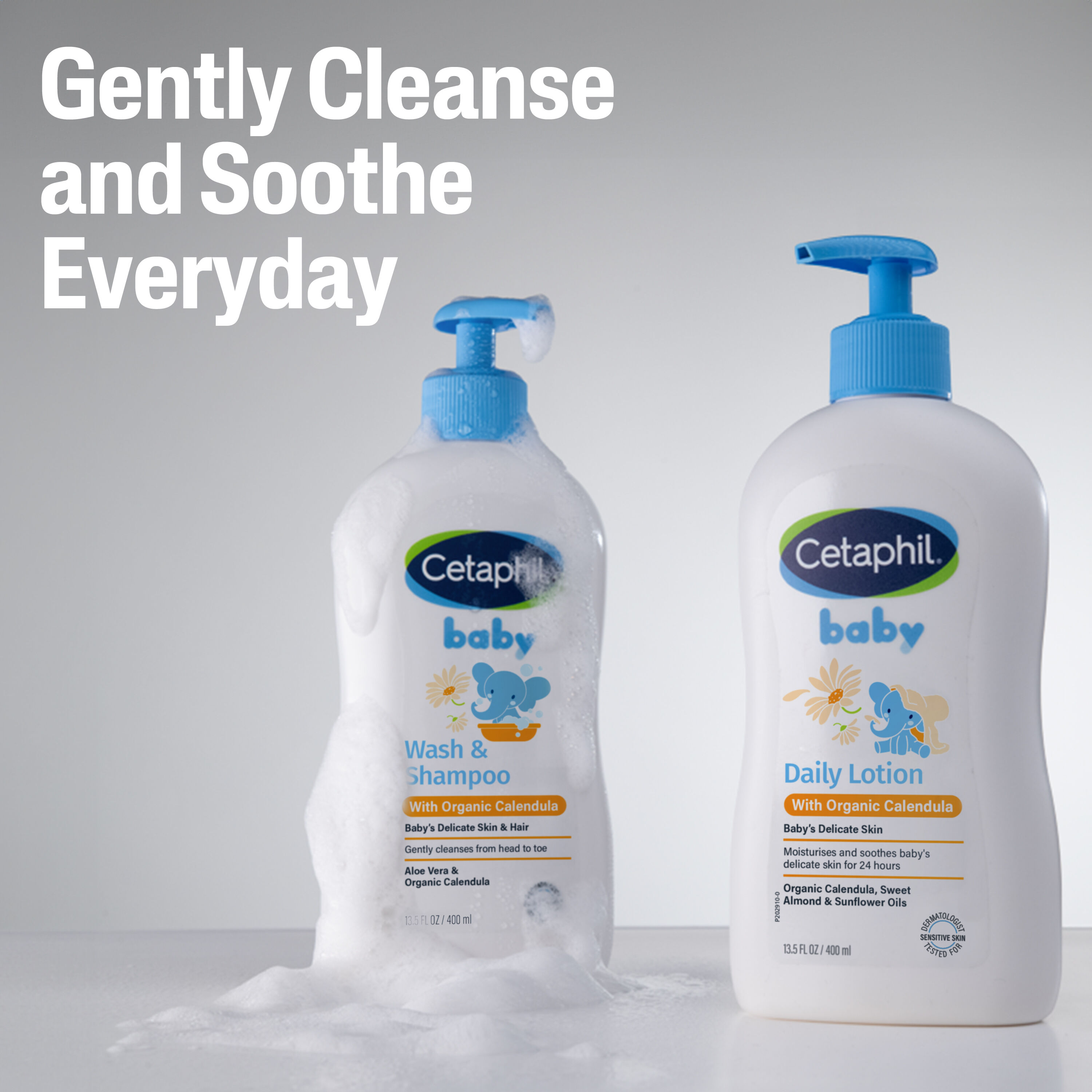 Cetaphil Baby with Organic Calendula Wash & Shampoo