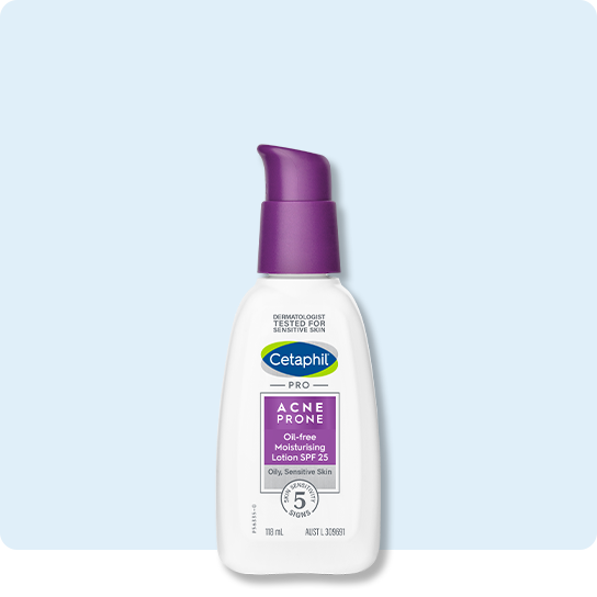 Cetaphil PRO Acne Prone Oil-Free Moisturising Lotion SPF25