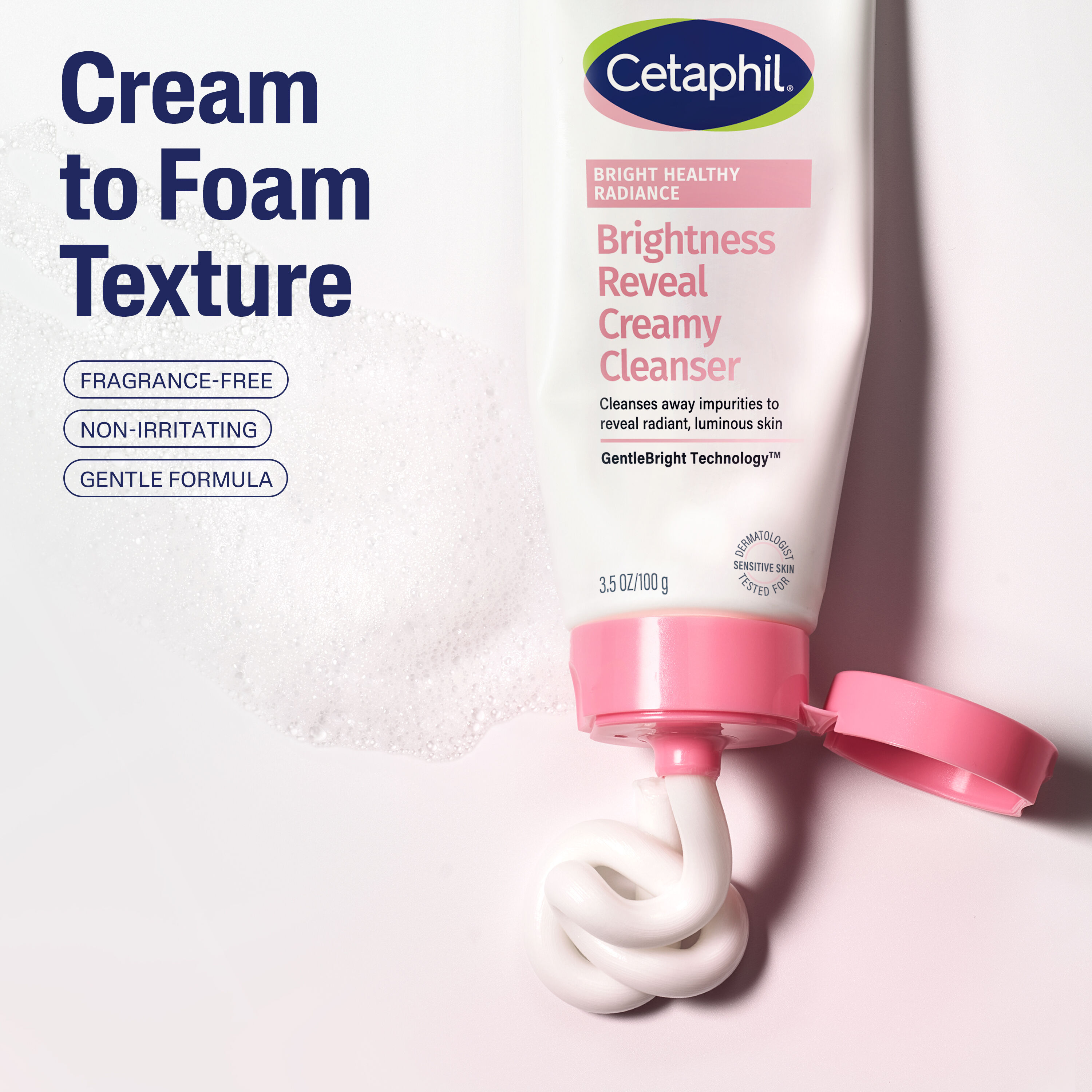 Cetaphil Bright Healthy Radiance Brightness Reveal Creamy Cleanser