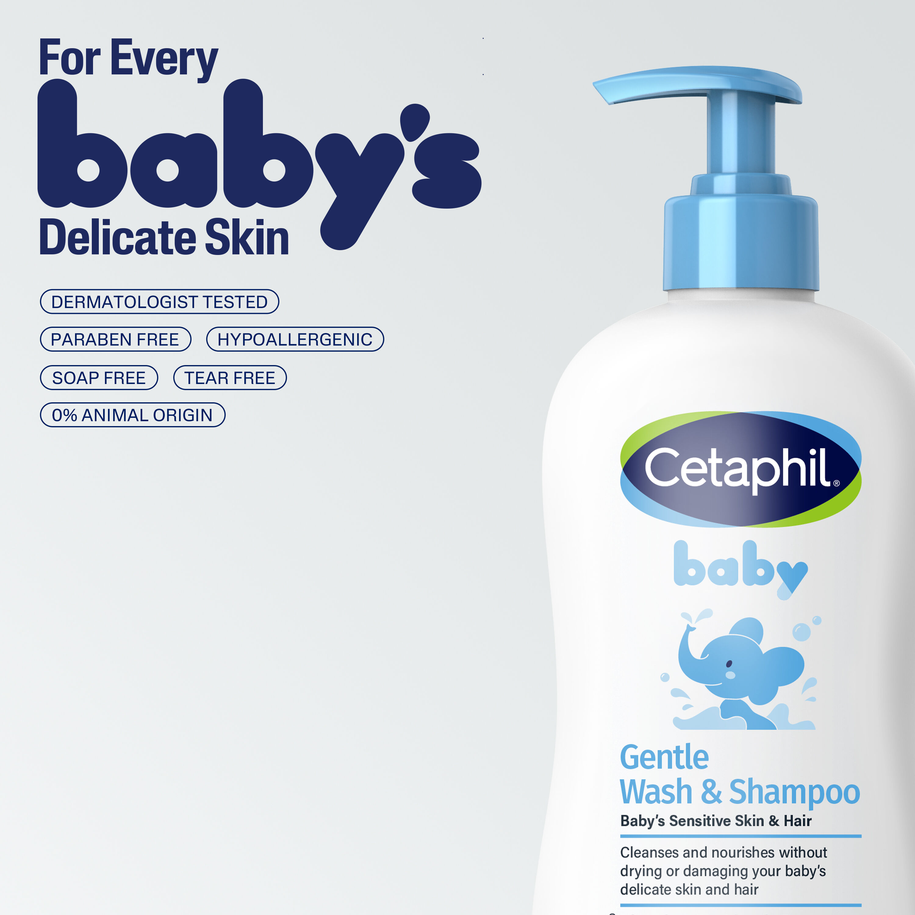 Cetaphil Baby Gentle Wash & Shampoo