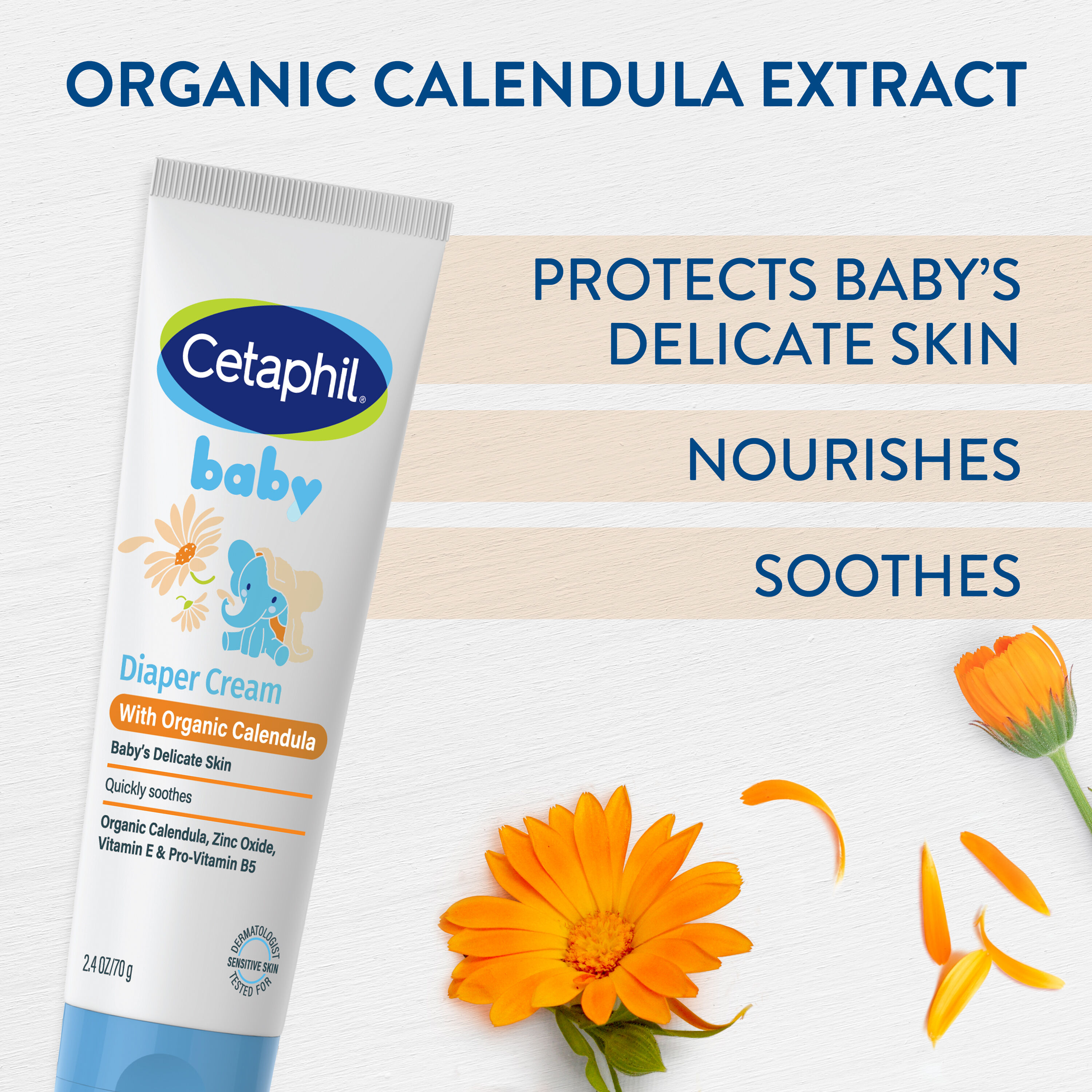 Cetaphil Baby with Organic Calendula Diaper Cream