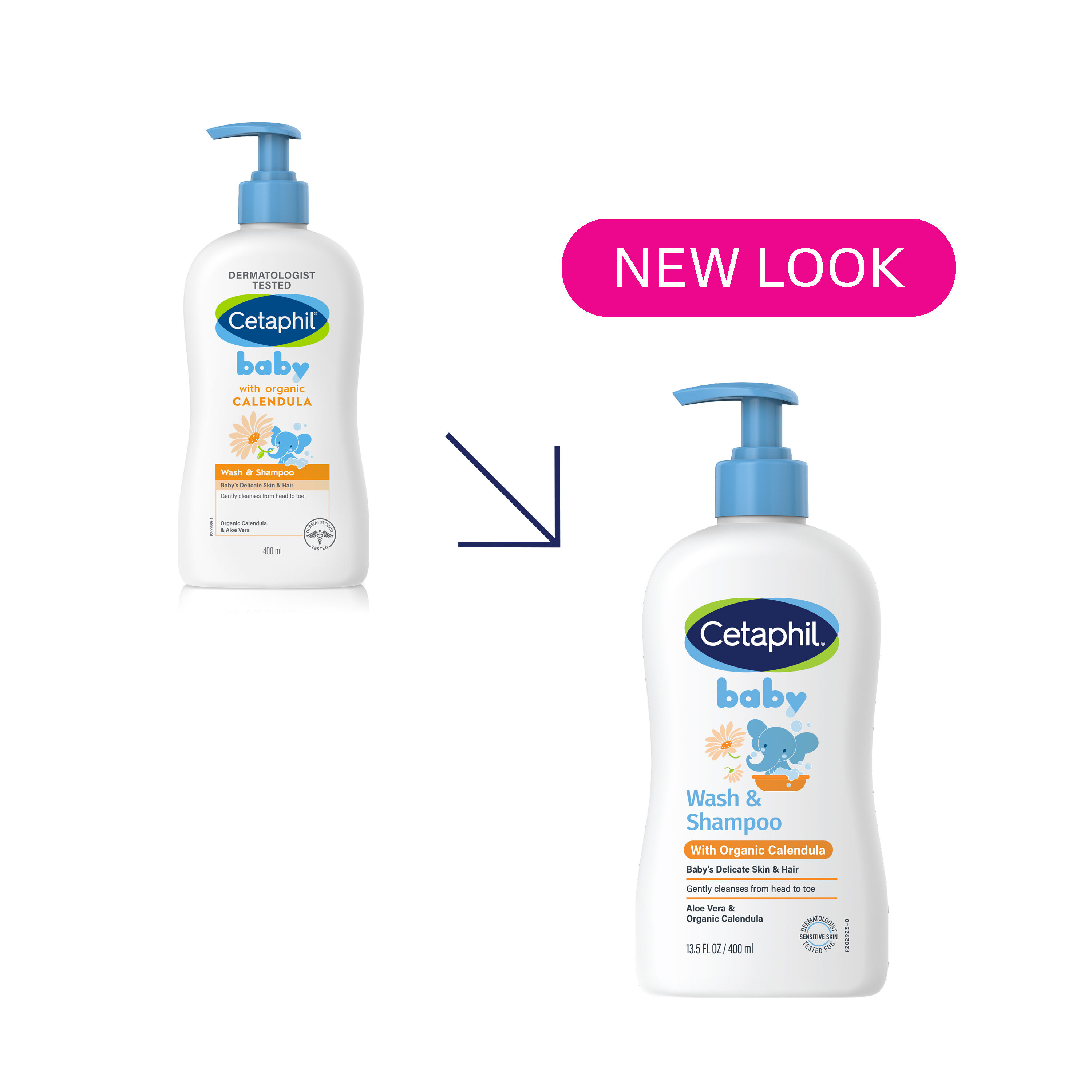 Cetaphil Baby with Organic Calendula Wash & Shampoo